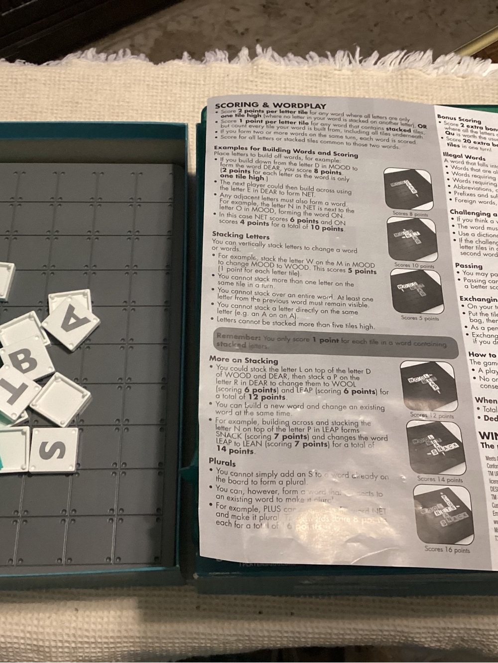 UpWord Stacking Game - - Picture 3 of 4